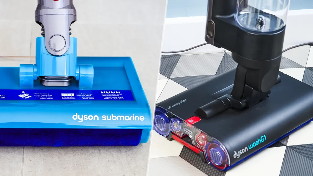 Dyson WashG1 vs V15s Detect Submarine：哪款Dyson拖地设备更值得购买？